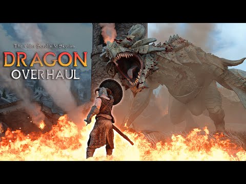 I Completely Overhauled Skyrim’s Dragons with Mods