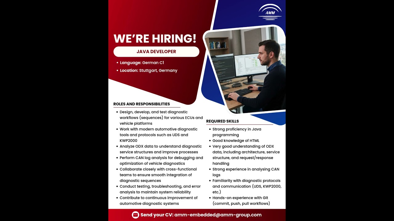 We’re looking for a Java Developer to join one of our clients based in Germany