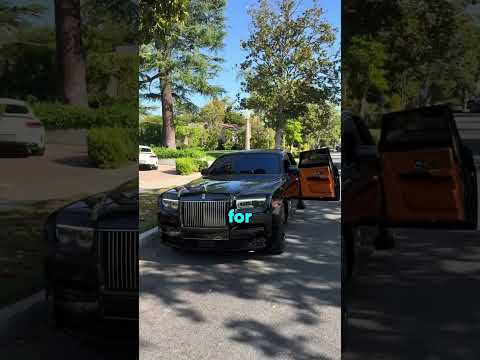 Why do Rolls-Royce doors open backwards? #car #cars