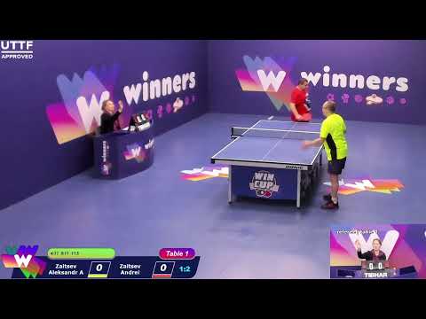 WINners CUP table 1  10.11   Zaitsev Aleksandr A - Zaitsev Andrei   19:00