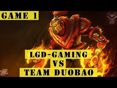 Dota 2 Gameplay - LGD-Gaming vs Team DuoBao (StarLadder i-League SLTV Star Series 13 Game 1)