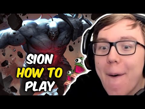 Thebausffs Sion Lethality  Gameplay   ' Sion  vs  Camille
