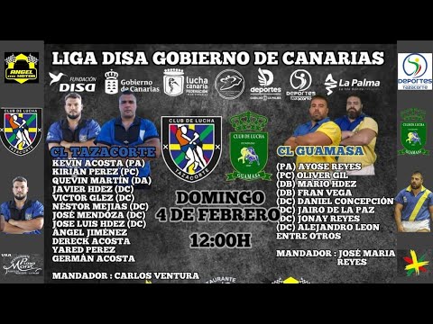 DIRECTO |  04-02-24 CL. TAZACORTE - CL. GUAMASA - II J.  LIGA DISA GOBIERNO DE CANARIAS 2023 -24