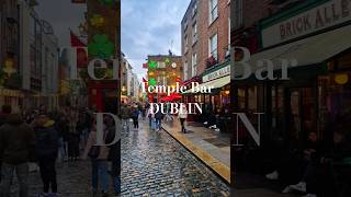 The heart of Dublin’s pub scene 🍻 #templebardublin #visitdublin #discoverdublin