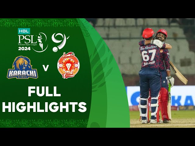 Full Highlights | Karachi Kings vs Islamabad United | Match 15 | HBL PSL 9 | M1Z2U