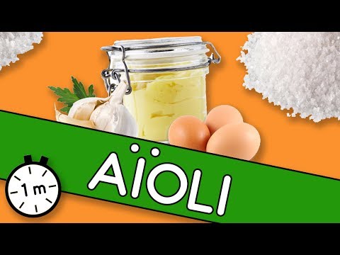 Aïoli - Astuce YouCook