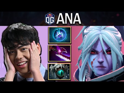 OG.ANA SMURF DROW RANGER WITH 25 KILLS & SILVEREDGE - DOTA 2 GAMEPLAY