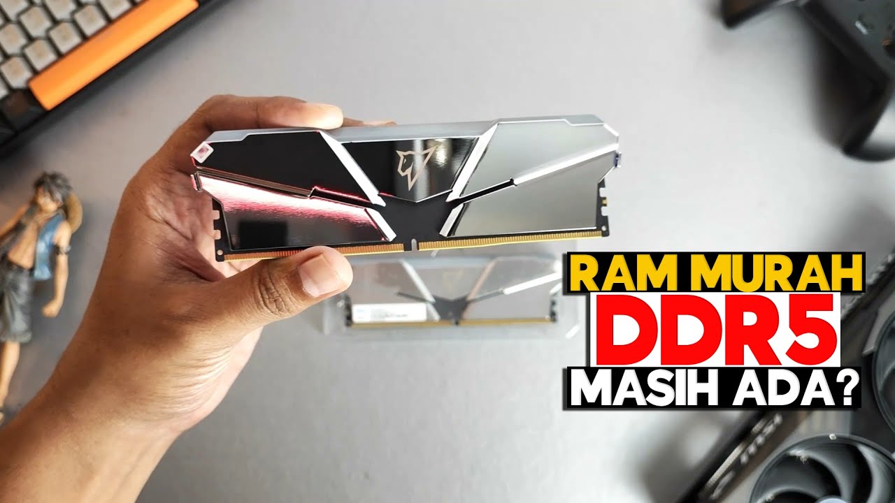 RAM Sekarang Mahal? Nih Solusi Terjangkau! Netac Shadow RGB DDR5 Cuma 1 Jutaan! 🔥