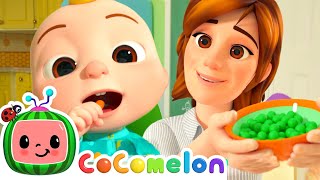 Yes Yes Vegetables Song | @Cocomelon - Nursery Rhymes | Healthy Eating for Kids