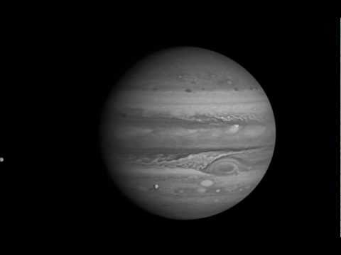 Raw footage of Jupiter from Voyager 1