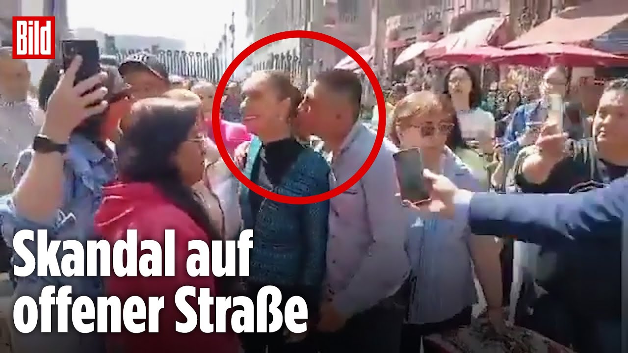 Mexiko: Betrunkener Mann belästigt Präsidentin Claudia Sheinbaum