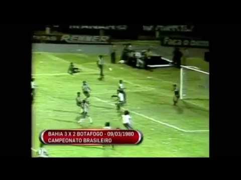 Bahia 3 x 2 Botafogo - Campeonato Brasileiro 1980