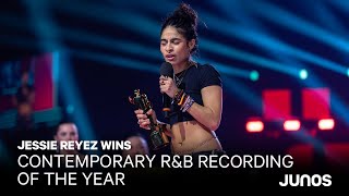 Jessie Reyez wins Contemporary R&B Recording of the Year | 2023 JUNO Awards