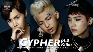 Download lagu BTS (방탄소년단) 'Cypher Pt.3: Killer' feat. Supreme Boi [ROMANIZED LYRICS   HANGUL   ENGLISH TRANS] mp3