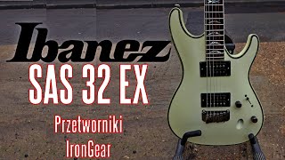 Video thumbnail for Ibanez SAS32EX - przetworniki Iron Gear Dirty Torque i Blues Engine - FOG by ksantyp77