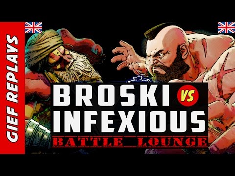 Broski's Dhalsim vs Infexious ► Lounge (FT3) ► 03.10.17