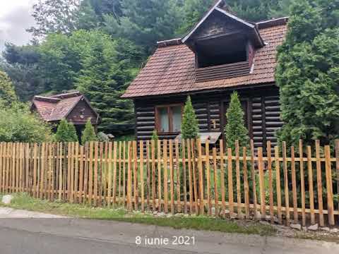 Casele din Fărășești înainte de Color the Village