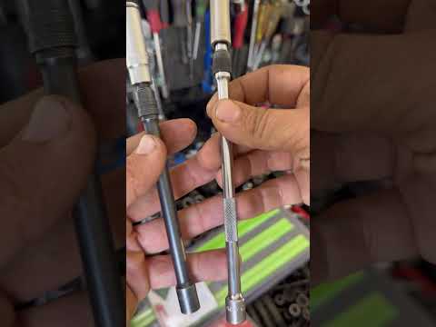 Mechanics Tools Matco Locking Extension Comparison impact vs chrome non-impact 1/4 drive
