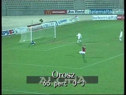 Málta - Magyarország 1997.03.19 Orosz Ferenc gólja