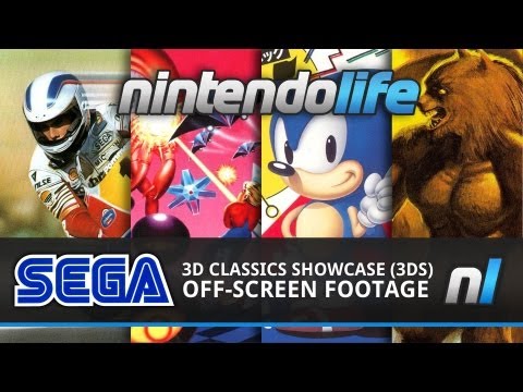 Sega 3D Classics - Nintendo 3DS - Super Hang-On, Space Harrier, Sonic & Altered Beast