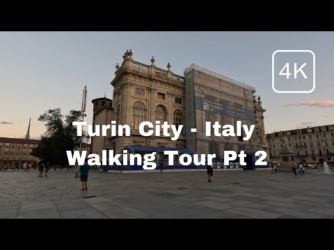 A Walk around Turin Italy Part 2 ASMR