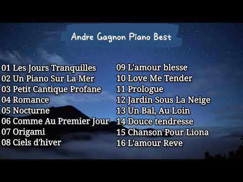 Andre Gagnon Piano Best No.1(앙드레 가뇽 연주곡 모음)