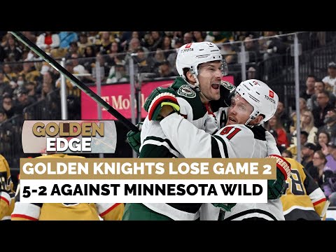 Golden Knights Lose 5 2 to Wild in Game 2