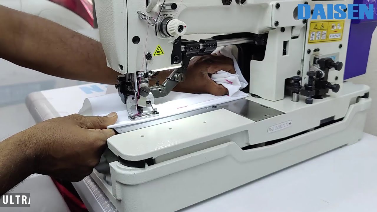 DAISEN DS - 781DT BUTTON HOLE (KAAJ) DIRECT DRIVE LATEST TECHNOLOGY MACHINE || JAPANESE QUALITY