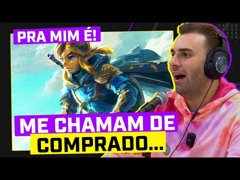 ZELDA TEARS OF THE KINGDOM É O MELHOR JOGOS de TODOS OS TEMPOS? BRKSEDU comenta! #FlowGames
