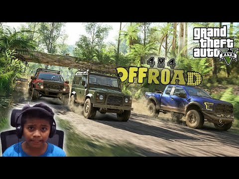 Balapan Offroad SERU || GTA V Indonesia