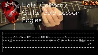 Download lagu Hotel California Guitar Solo Lesson - Eagles (with tabs) mp3 Download lagu Hotel California Guitar Solo Lesson - Eagles (with tabs) mp3
