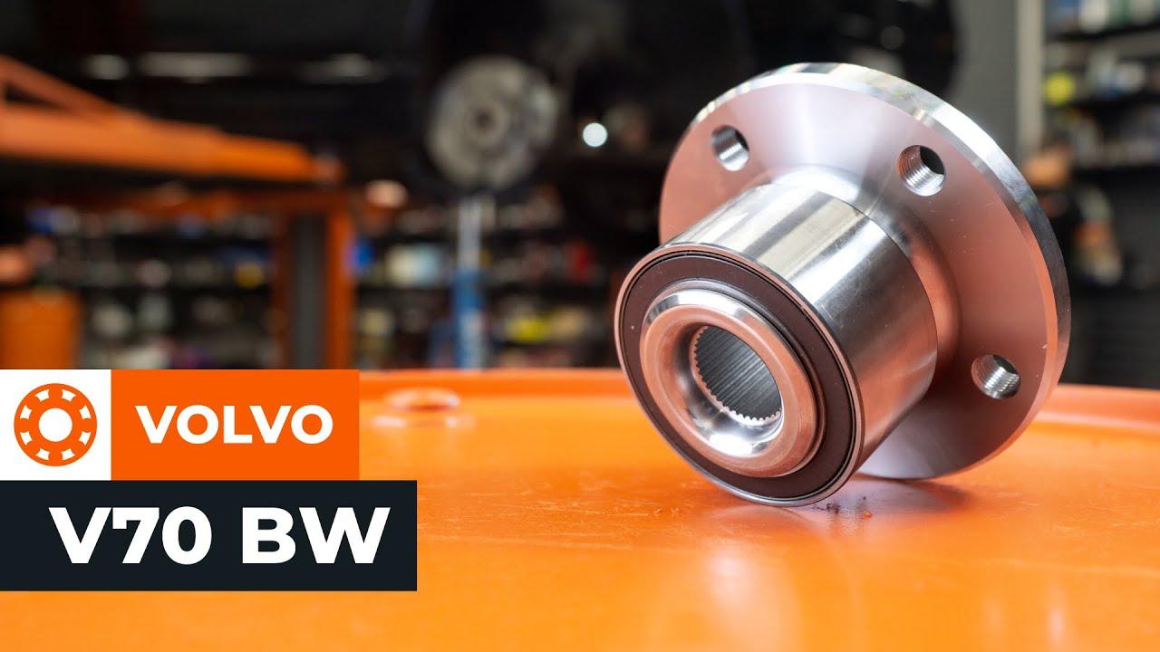 Radlager vorne selber wechseln: Volvo V70 BW - Austauschanleitung