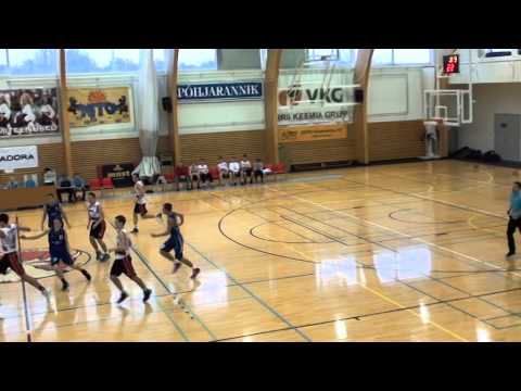 EYBL U17, Turu West Coast All-Stars - BS Jurmala, IV veerandaeg, 17.01.2015, Jõhvi