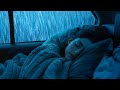Stop Overthinking Tonight With Heavy Rain Thunder On Car In Wild Storm At Night