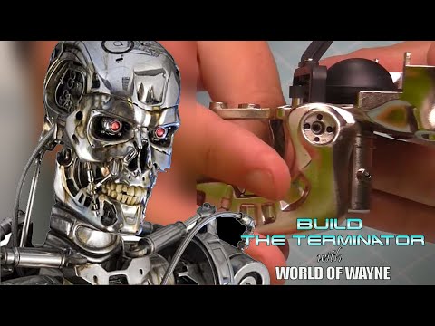 Build the Terminator - Part 11 - Assembling Neck and Jaw Joints
