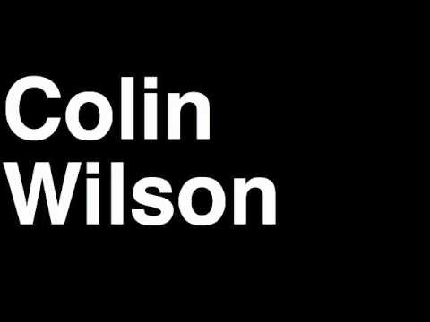 How to Pronounce Colin Wilson Nashville Predators NHL Hockey Player Runforthecube