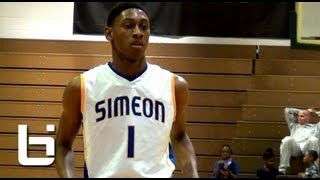 preview picture of video 'Ben Coupet Jr.: Chicago's top Freshman lights up the City's South Side! (Simeon)'