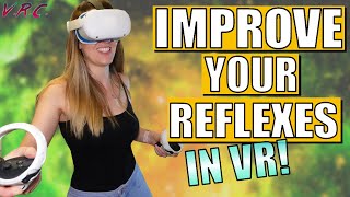 REAKT Trainer on Quest Can IMPROVE your reflexes and REALLY ANNOY her!