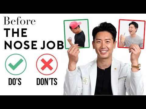 Before Rhinoplasty - Tips for Faster Nose Job + Surgery Recovery #rhinoplasty