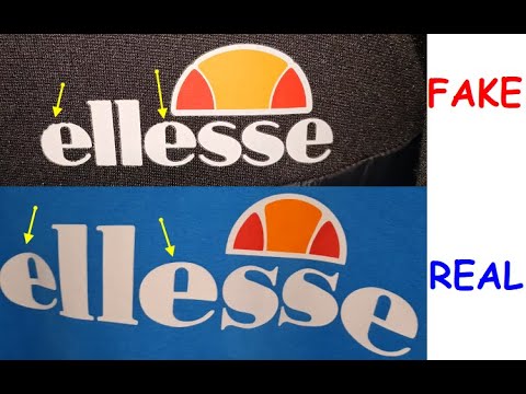 Ellesse hoodie real vs fake. How to spot fake ellesse zip jacket