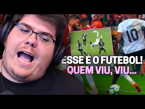 CASIMIRO REAGE: QUANDO A ASSISTÊNCIA É MAIS BONITA QUE O GOL - FUTEBOL NACIONAL | Cortes do Casimito