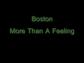 Boston More Than A Feeling Lyrics