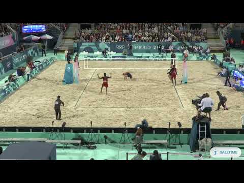 Cottafava/Nicolai 0x2 Cherif/Ahmed 0-2 (19-21, 18-21)