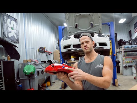 BMW M3 Brembo BBK Kit Install (MASSIVE 380MM!)
