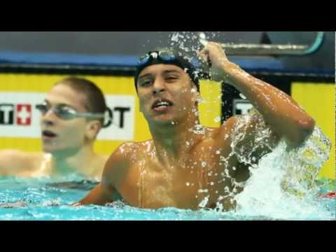 Chad le Clos Wins the Men's 200m Butterfly Gold Medal London Olympics 2012