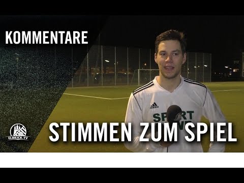Die Stimmen zum Spiel | SC Sperber - VfL 93 Hamburg (11. Spieltag, Bezirksliga Nord)