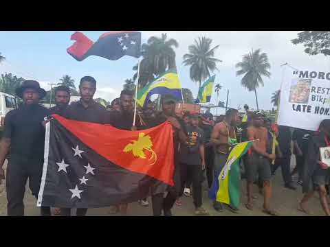 Late Sam Basil DPM Tribute Walk | Morobe Tertiary Students |Madang.