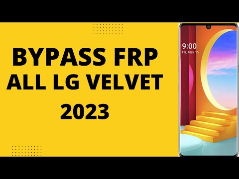 😍 Bypass frp LG Velvet android 12 without error 😍