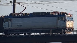 preview picture of video 'Amtraks & MARC in Havre de Grace'