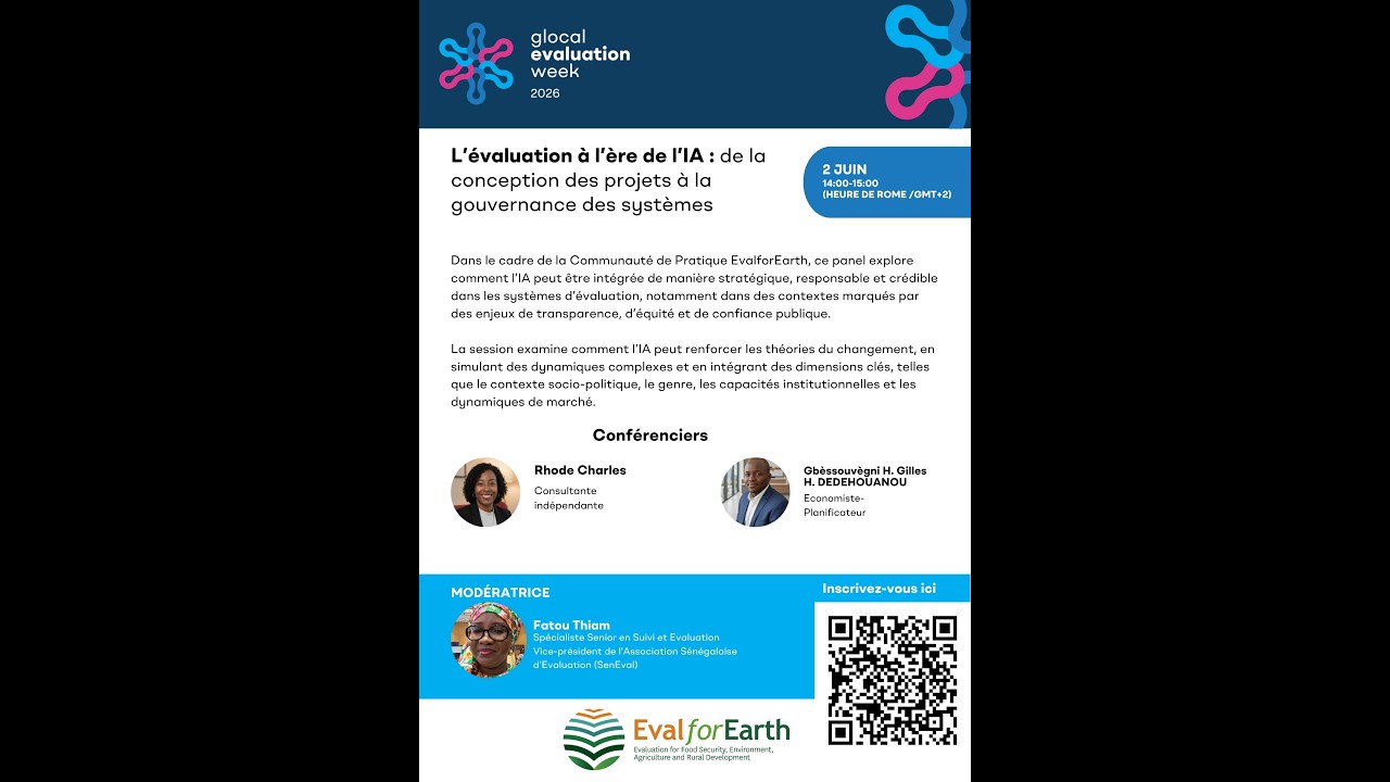 L’évaluation à l’ère de l’IA : de la conception des projets à la gouvernance des systèmes.